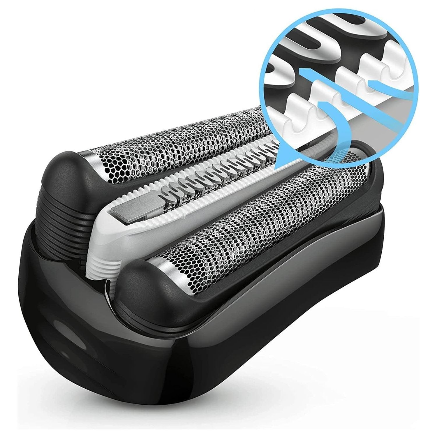 Buy Braun,Braun Series 3 ProSkin Electric Shaver, Electric Razor For Men With Pop Up Precision Trimmer, Sensitive Blades, Wet & Dry, Rechargeable & Cordless, 2 Pin Bathroom Plug, 3040s, Black/Blue Razor - Gadcet.com | UK | London | Scotland | Wales| Ireland | Near Me | Cheap | Pay In 3 | Health Care